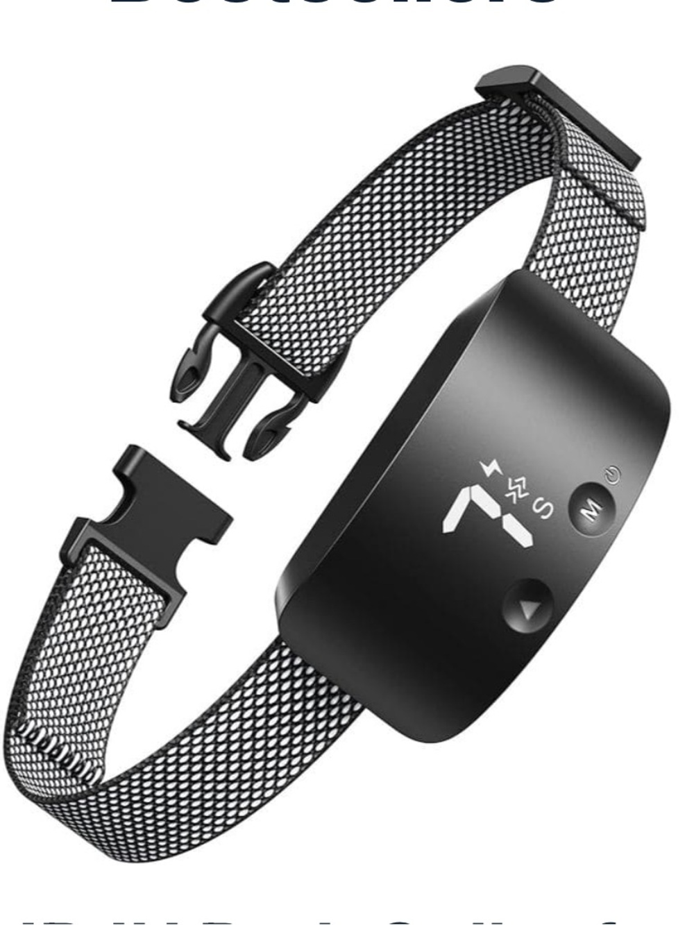 NBJU Bark Collar for Dogs,Rechargeable Anti Barking Training Collar NIB 🐕‍🦺🐾